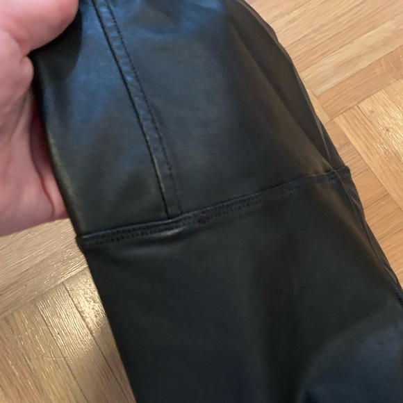 Aritzia Wilfred Free Daria Leather Leggings - Picture 3 of 13